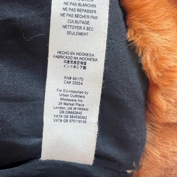 Free People Fall Terra Cotta Caramel Faux Fur Lined Bomber Jacket. 🧡🖤🧡 - Picture 10 of 14